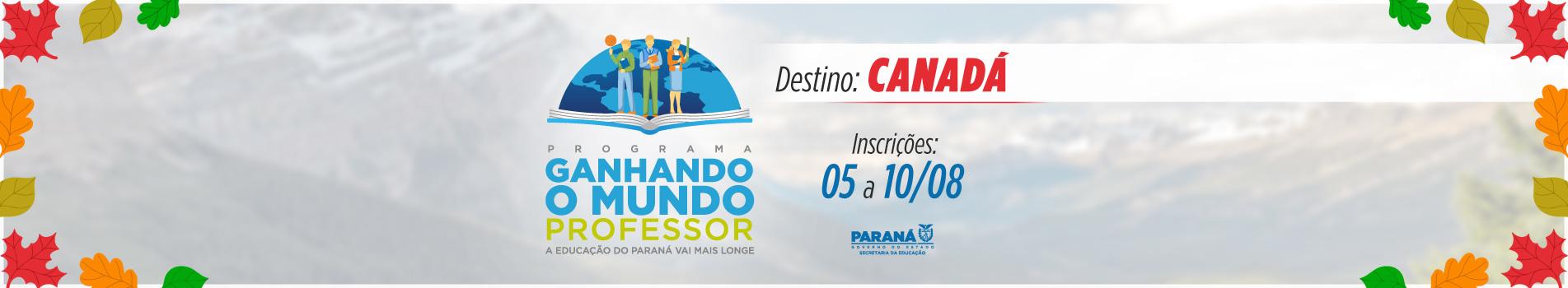 Ganhando o Mundo Professor - 2ª Edição - Canadá
