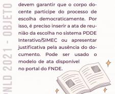 Escolha PNLD 2021