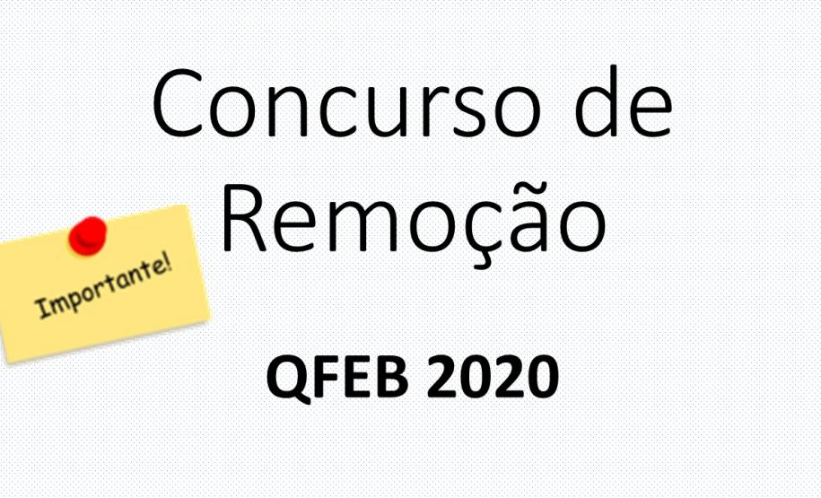 Concurso de Remoção QFEB 2020